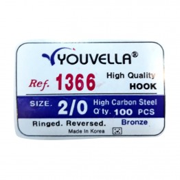 YOUVELLA NEEDLE 1366 NO:2/0 HOLE (00034661)